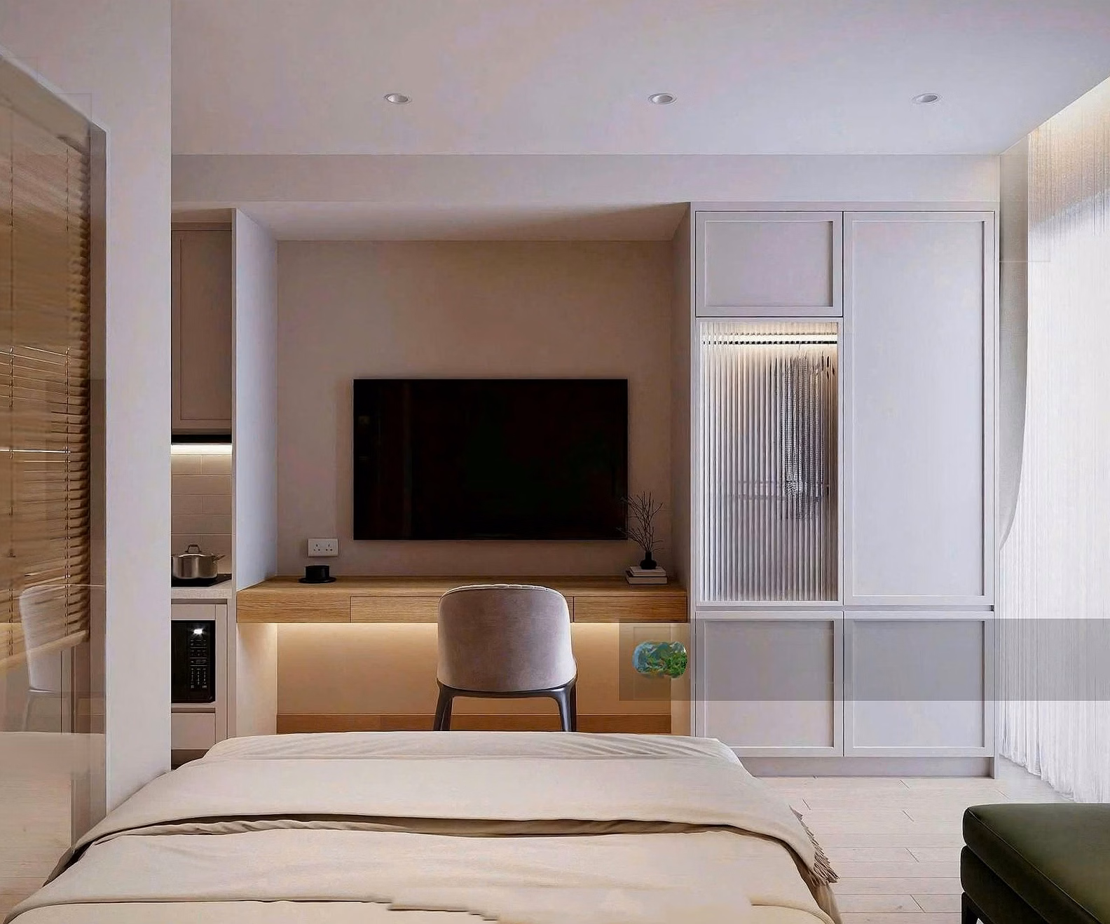 Diplomatic studio apartment at FourS Tower project - Beautiful 1x floor***