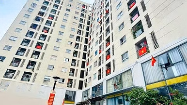 Phuc Yen 3 apartment for sale, area 50m2, 2 bedrooms - Pink book, price 3 billion