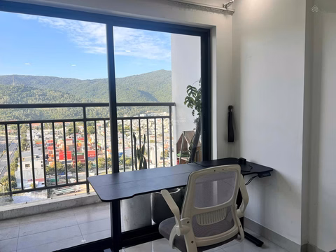 Specializing in Son Tra Ocean View apartment for rent. Available 1 bedroom high floor with mountain - sea view