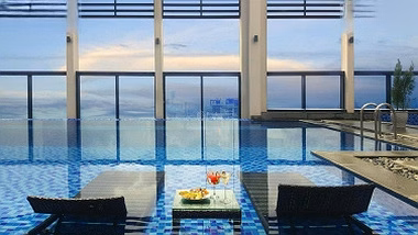 Apartment for rent with 1 bedroom+ full furniture, high floor at Panoma 1 Da Nang, good price
