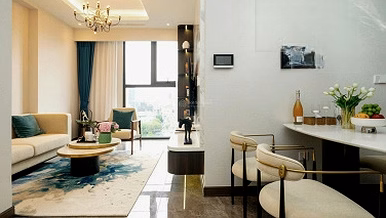 Cheapest price 2 bedroom 2 bathroom apartment for sale at The Gloria. Have the red book ready, get the house immediately. SE direction. View of Thanh Cong Lake