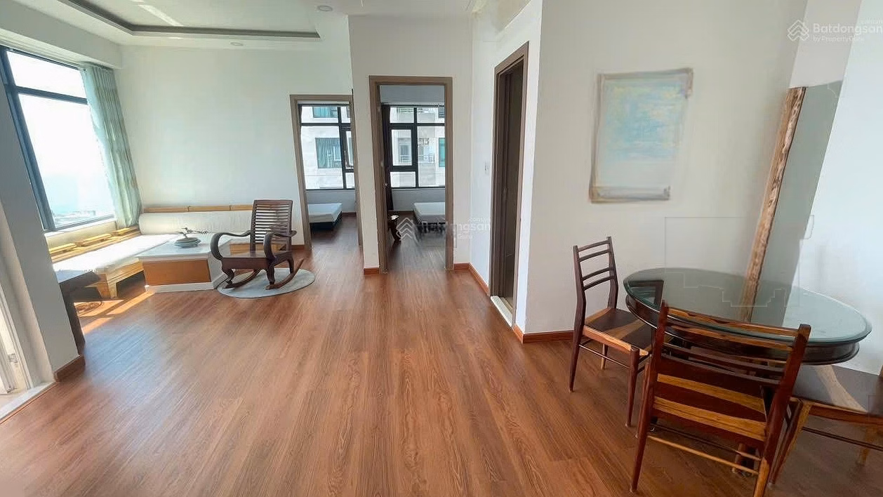 Corner apartment for rent, Building 1B Muong Thanh Vien Trieu, main sea view, 23rd floor, cool all day