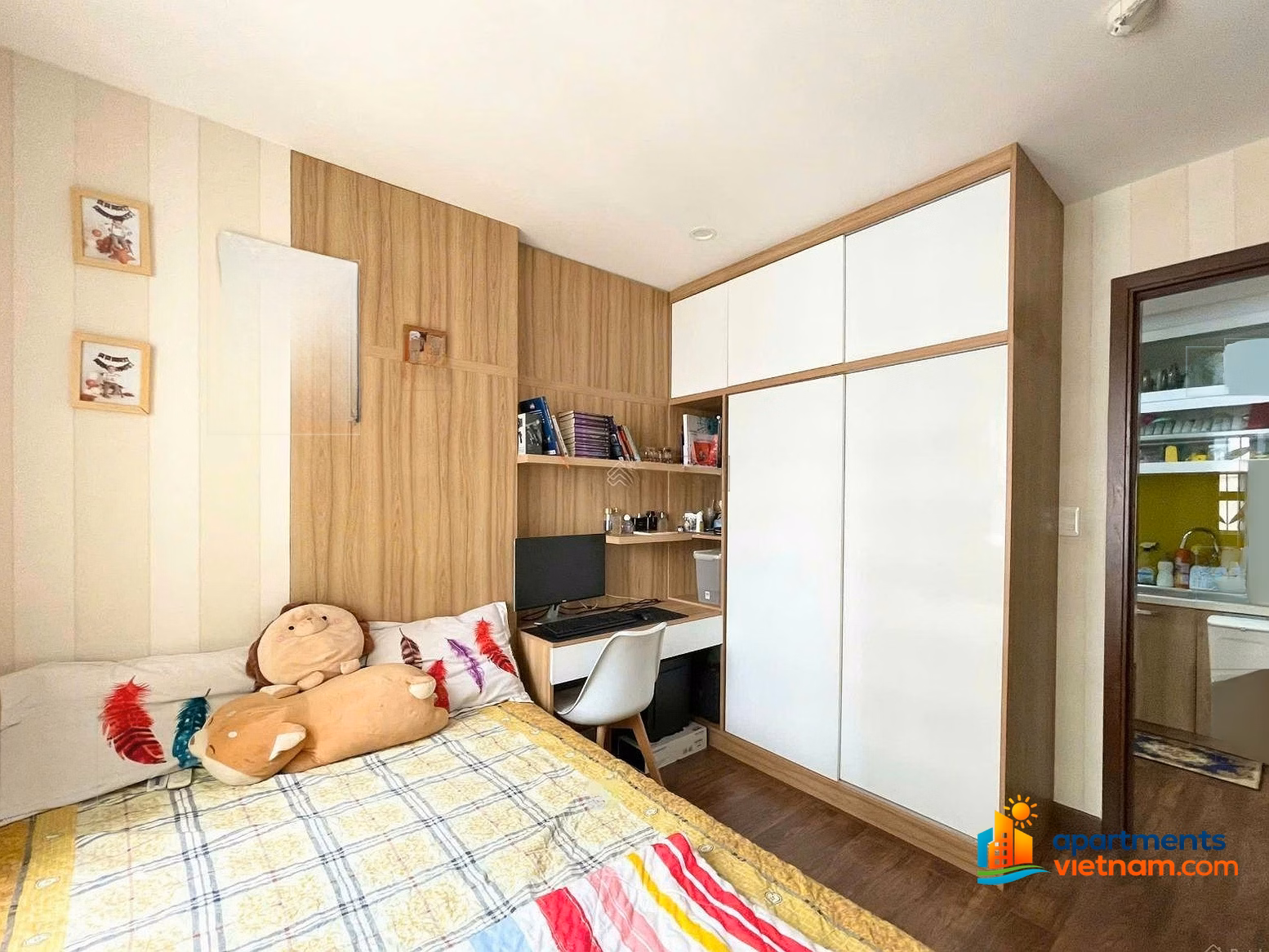 TOO CHEAP - Selling 66m2 apartment (2 bedrooms) in CT2 VCN Phuoc Hai, NE balcony, full furniture for only 3.4 billion