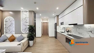 Beautifully furnished 2 bedroom, 2 bathroom apartment for urgent rent in GS1 building - only 10.5 million/month 0963 264 ***