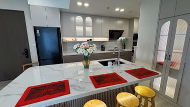 Duplex Sky Garden 1 apartment for urgent rent. New 4-bedroom design, price only 30 million/month