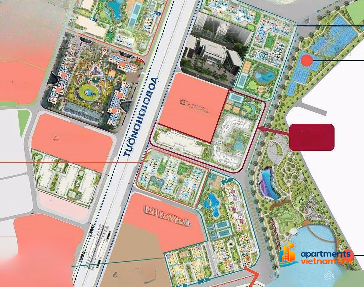 Lumiere Smart City Studio rental apartment fund 8TR, 1N1WC 9TR, 2N2WC 10TR, 3N 81m2 14TR