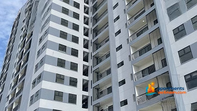 One of the few new high-floor apartments with 2 bedrooms, 2 bathrooms, fully furnished, selling price of 2.8 billion (Competitive price)