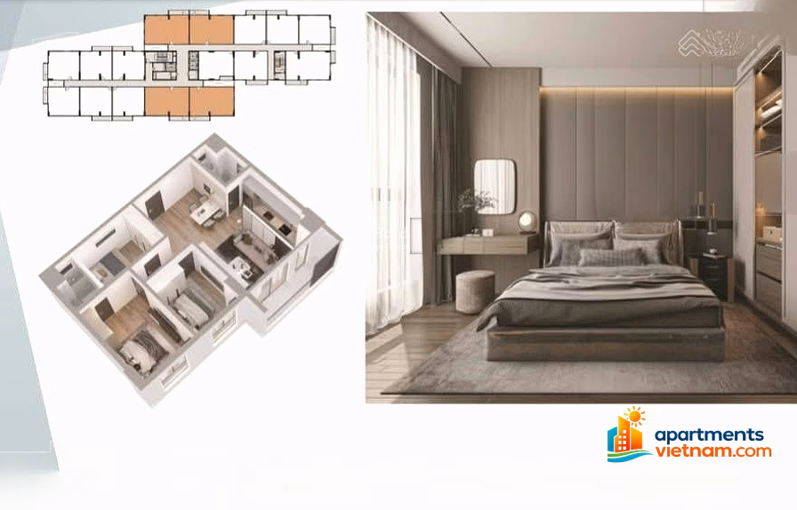 Selling a 3-bedroom corner apartment in CCU HUD Phuoc Long apartment, South Nha Trang. Competitive price only 3.7 billion