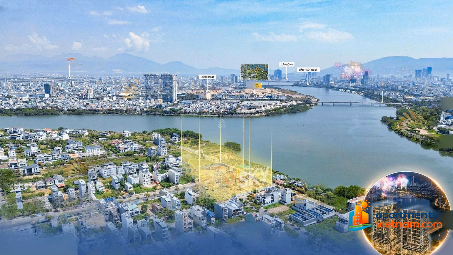 S-LIGHT TOWER- 2 BEDROOM APARTMENT - HIGH FLOOR - FIRST BUY NOW PRICE DIRECTLY CDT SUN GROUP - LOAN SUPPORT UP TO 70%