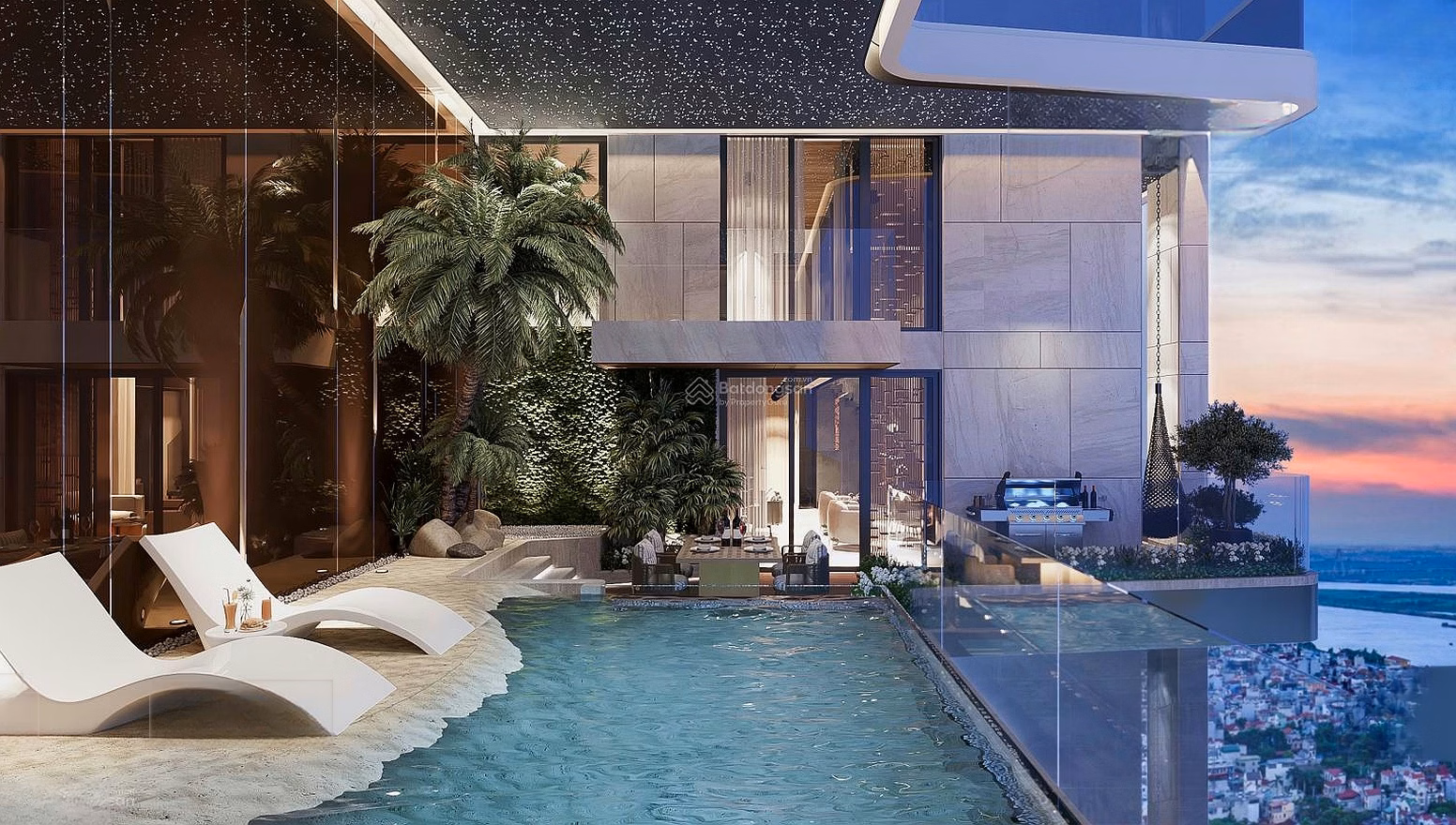 Only 3 diplomatic apartments left at Lumiere Cao Xa La, priced from only 122 million/m² - View of eternal fireworks