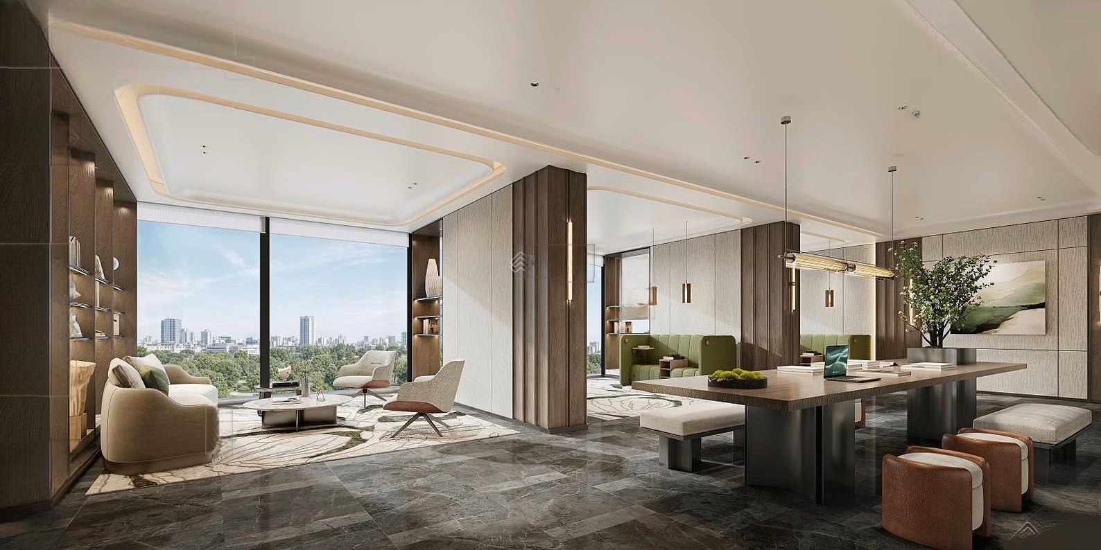 Only 3 diplomatic apartments left at Lumiere Cao Xa La, priced from only 122 million/m² - View of eternal fireworks