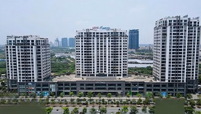 Ngoai Giao Doan apartment for sale 215m2 - 5 bedrooms - 3 bedrooms 28 billion full imported furniture