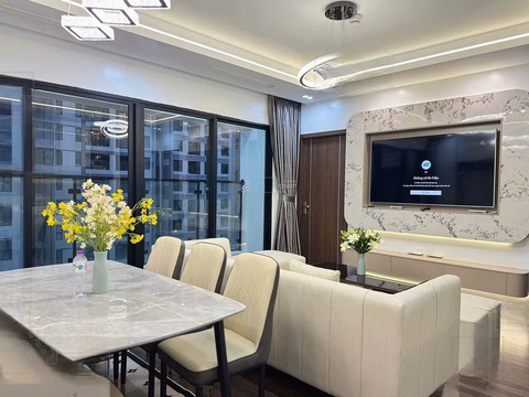 3-bedroom apartment for rent, 90m2, fully furnished, with car slot, price 16 million/month - early September