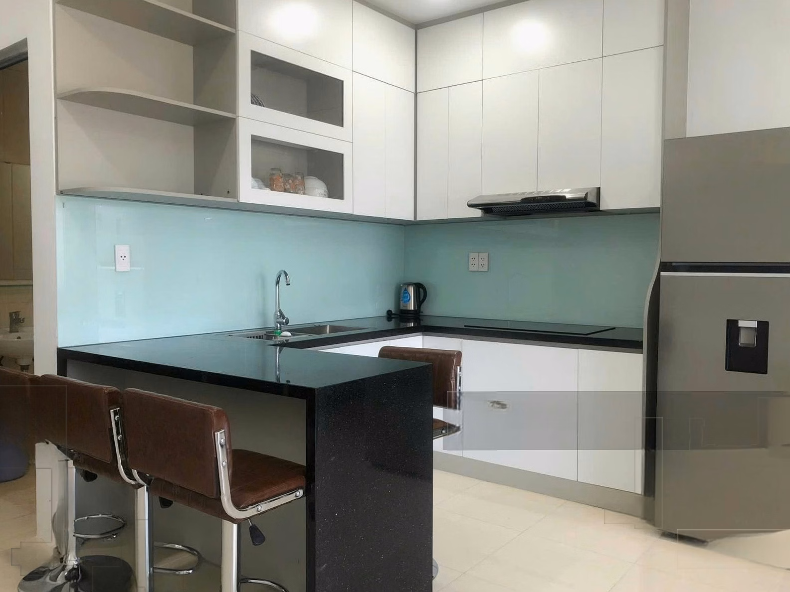 Apartment for rent in P.H Nha Trang apartment, fully furnished, beautiful view, 2 bedrooms, price 9 million/month