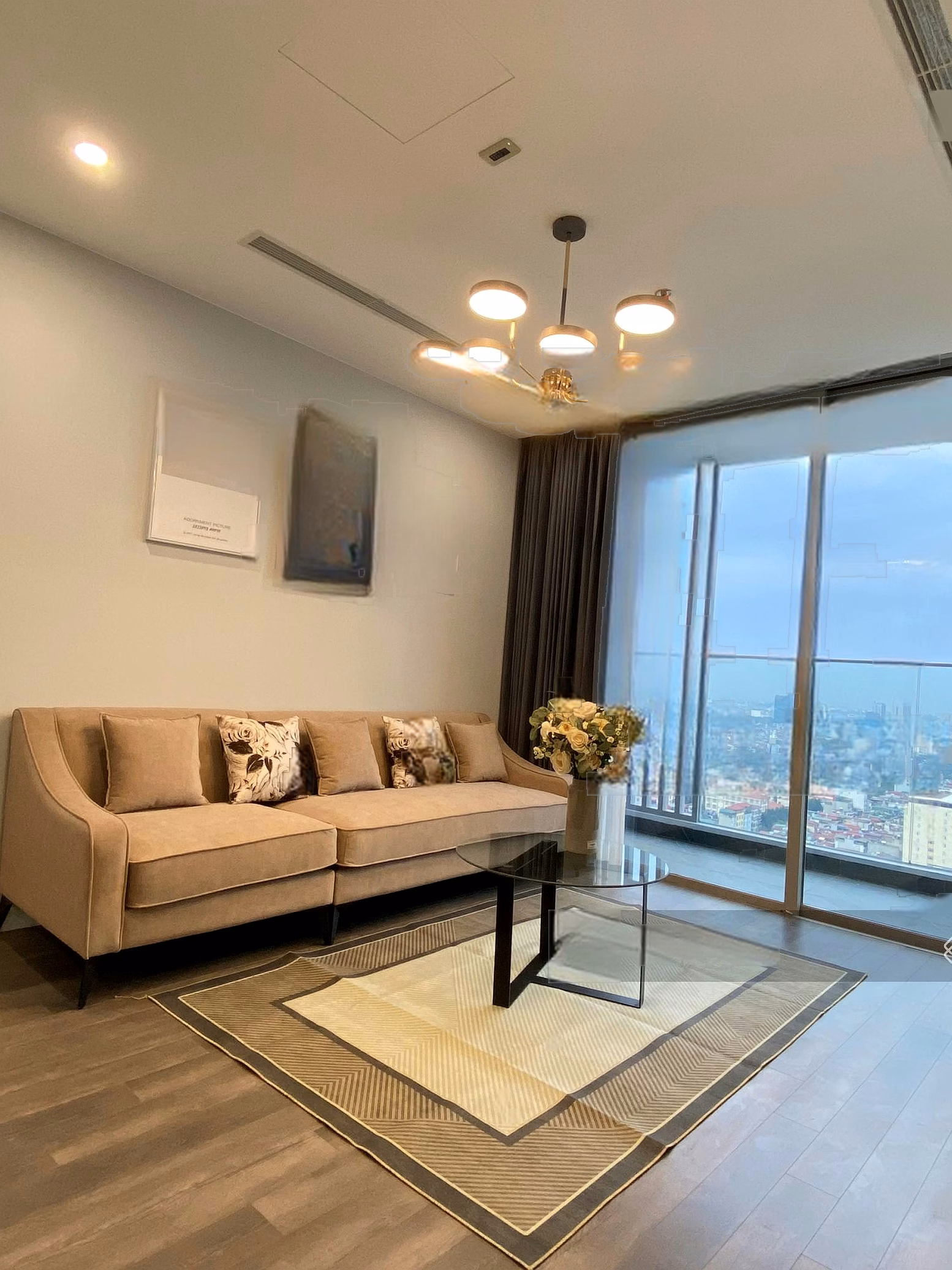 3-bedroom apartment for rent at The Nine, full of high-end furniture, 25 million/month***
