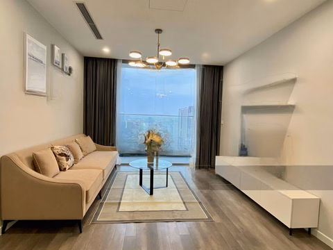 3-bedroom apartment for rent at The Nine, full of high-end furniture, 25 million/month. Contact 0971 342 ***