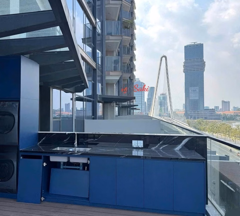 Loft The Opera Metropole 3 bedroom luxury apartment for rent in Thu Thiem center, district 2