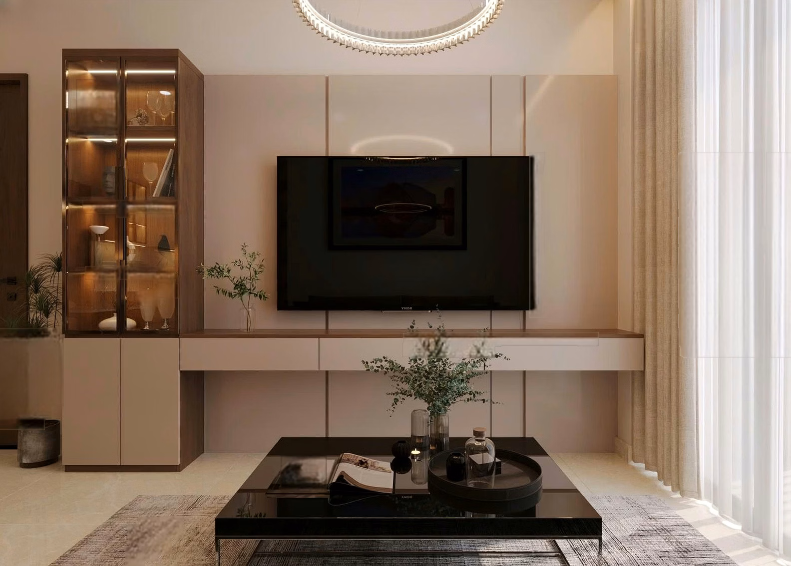 Vista Residence 2 bedroom apartment for rent, corner apartment with 3 class balconies in Da Nang Center