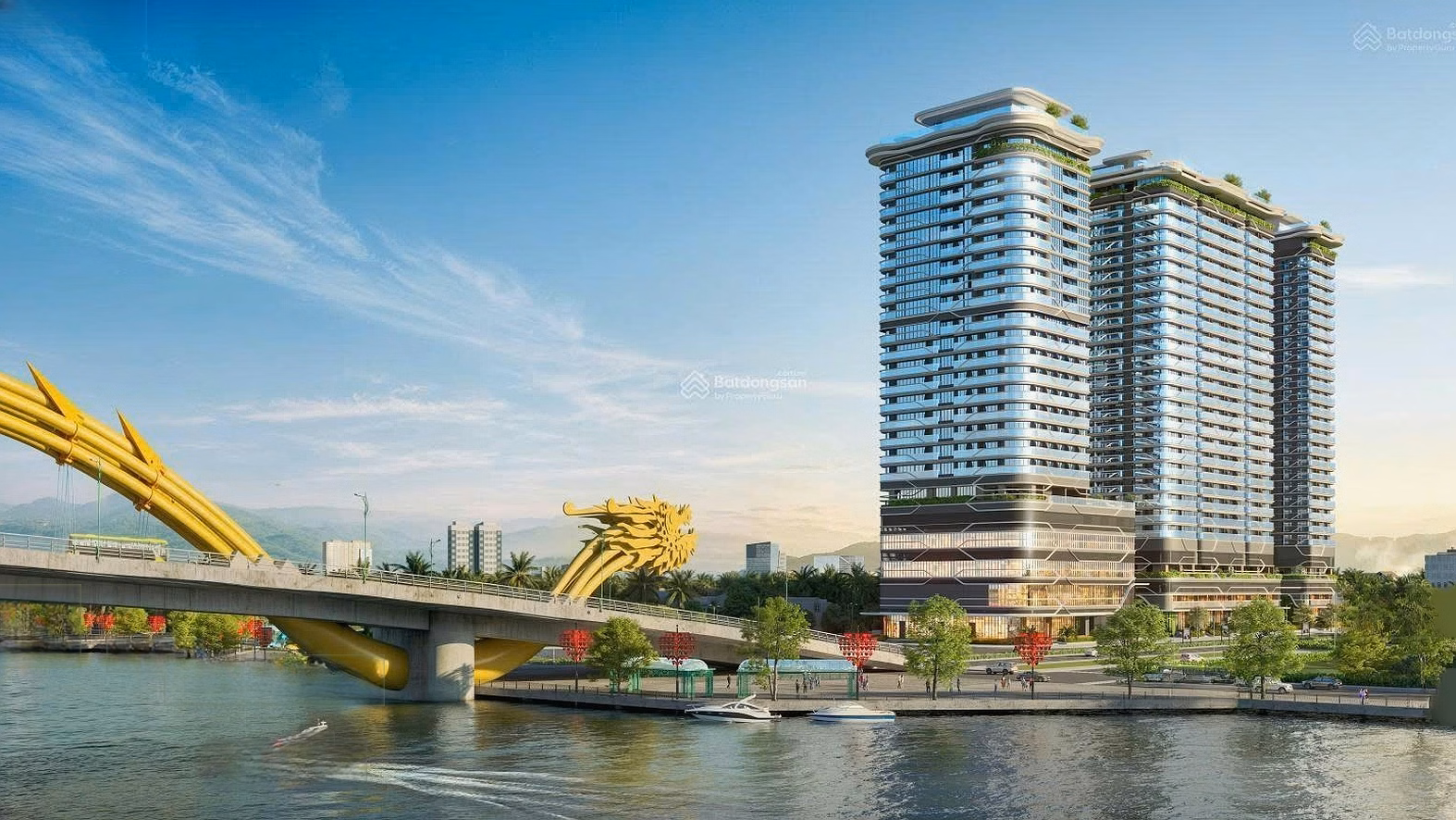 Super product The Legend Da Nang, 3-bedroom apartment facing the Han River, priced at only 138 million/m2