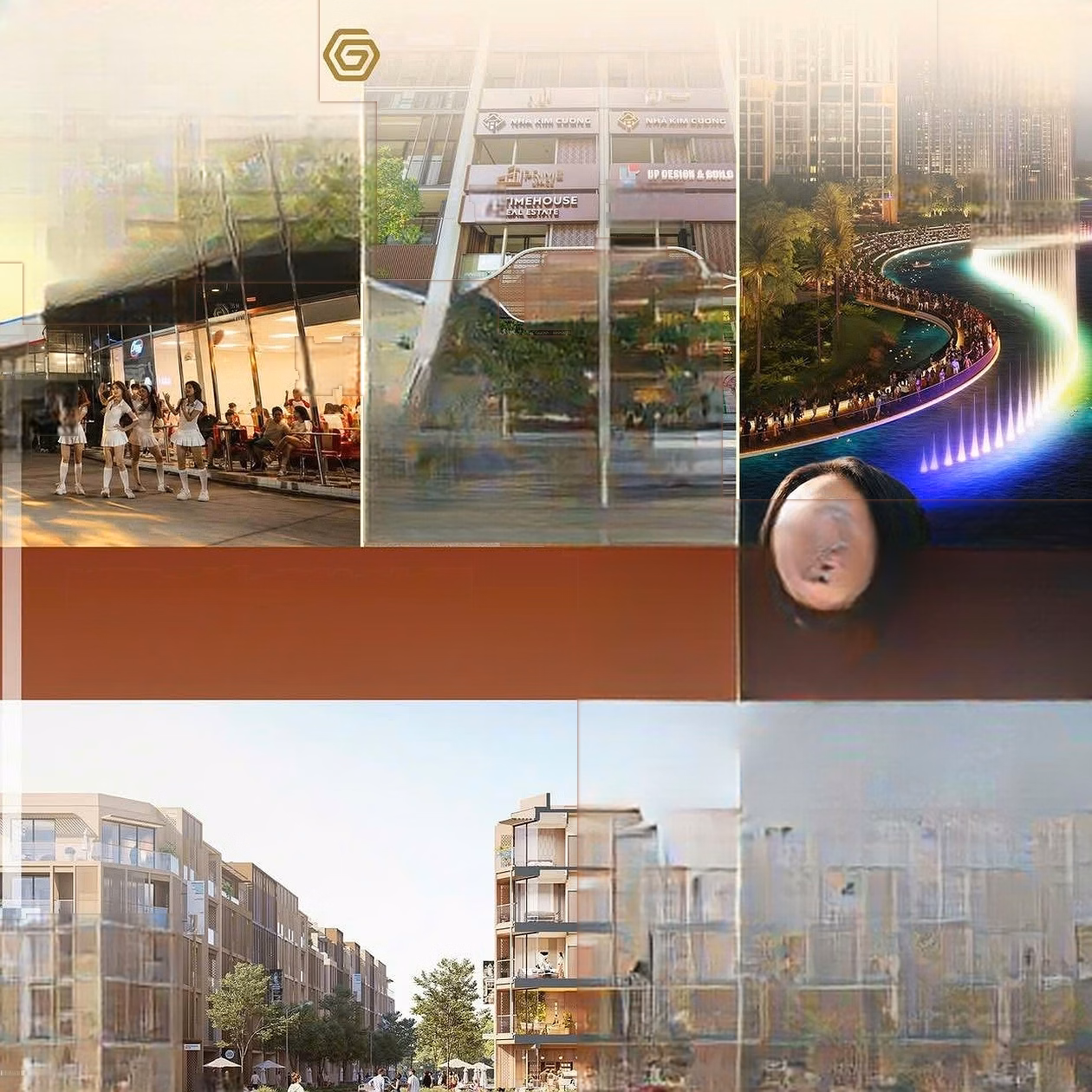 Good price: 4 bedrooms with beauty queen view and water music only 17,762 billion