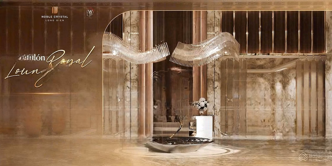 Noble Crystal Long Bien 4 bedrooms 288m2 lake view Harmony - High-class furniture - 5* operation BWT Worldhotels