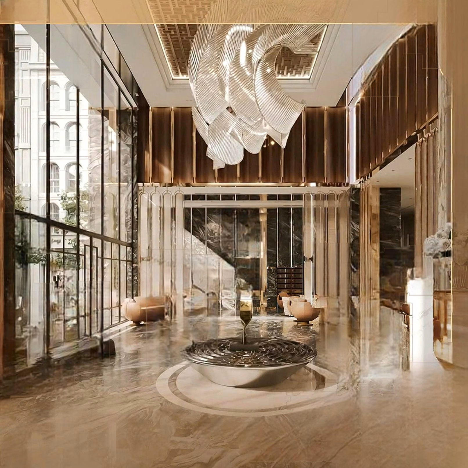 Noble Crystal Long Bien 4 bedrooms 288m2 lake view Harmony - High-class furniture - 5* operation BWT Worldhotels
