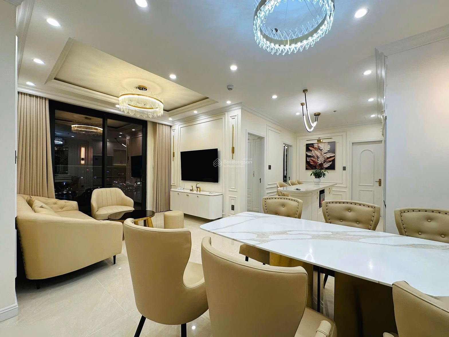 3 bedrooms, 2 bathrooms, super luxury | The Ponte | Corner unit with direct view of Han River & Dragon Bridge