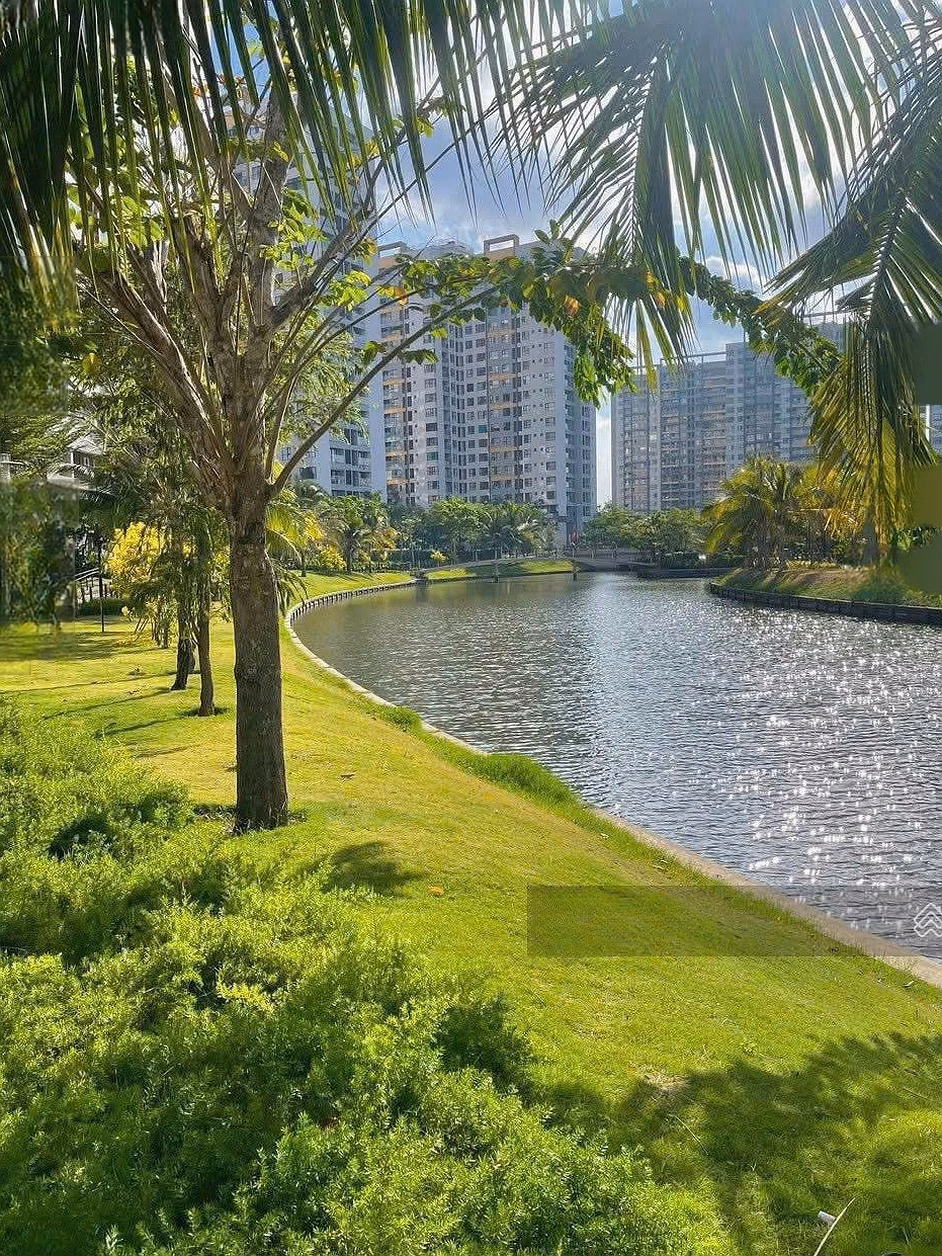 Corner apartment with 2 bedrooms, 73m2, Trellia Cove Mizuki Park project, extremely beautiful river view, 5.5 billion including VAT, only 10% to sign sale contract
