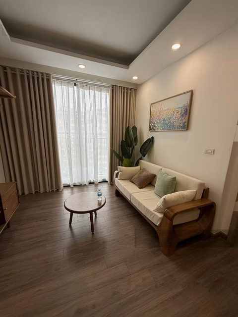 Handico 3 bedrooms for rent, 100% new furniture, ready to move in, very chill and airy view. Contact: 0977 858 ***
