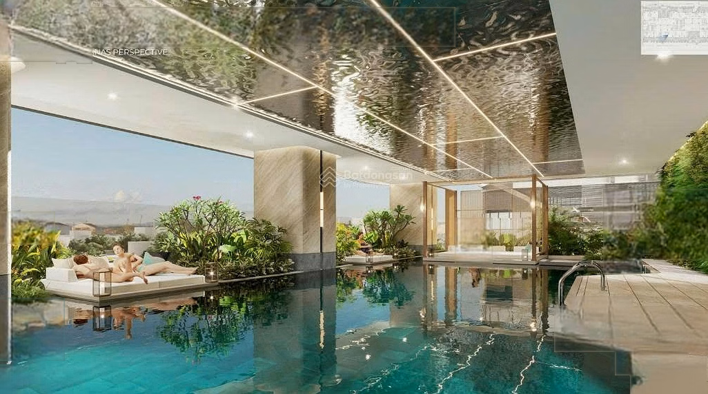 Diplomatic beautiful 2-bedroom apartment The Legend Da Nang, direct view of Dragon Bridge, My Khe beach, price only 11 billion