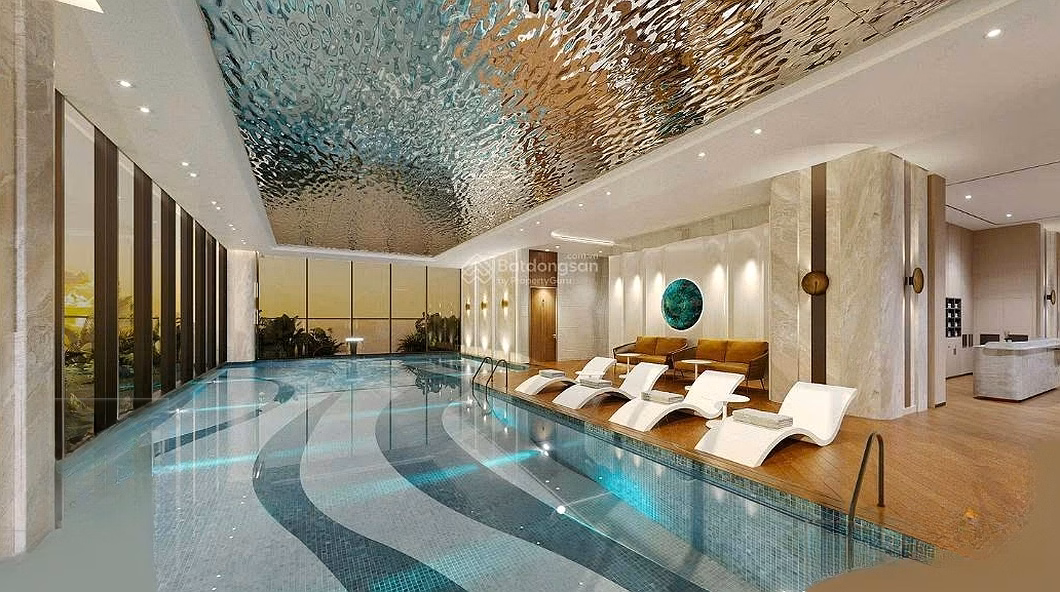 Diplomatic beautiful 2-bedroom apartment The Legend Da Nang, direct view of Dragon Bridge, My Khe beach, price only 11 billion