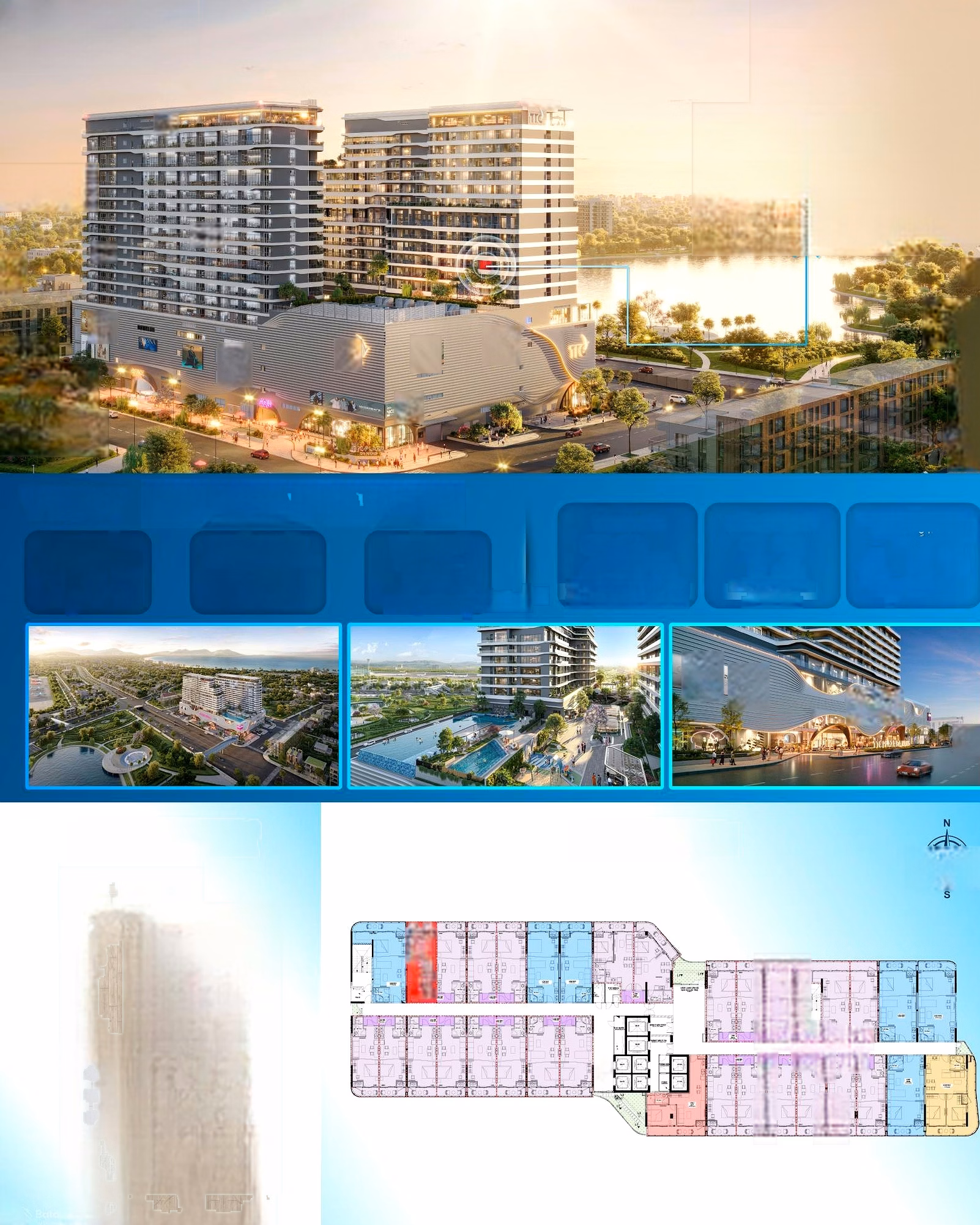Only 460 million to move in and exploit TTC Plaza Danang apartment right on AEON Mall