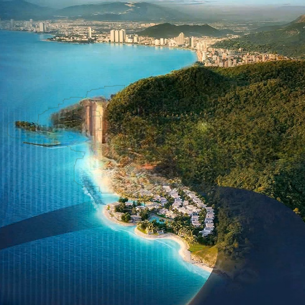 Beach apartment for sale, with private beach, fully furnished, payment according to schedule
