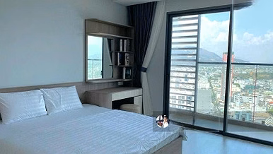 Beach apartment for sale, with private beach, fully furnished, payment according to schedule