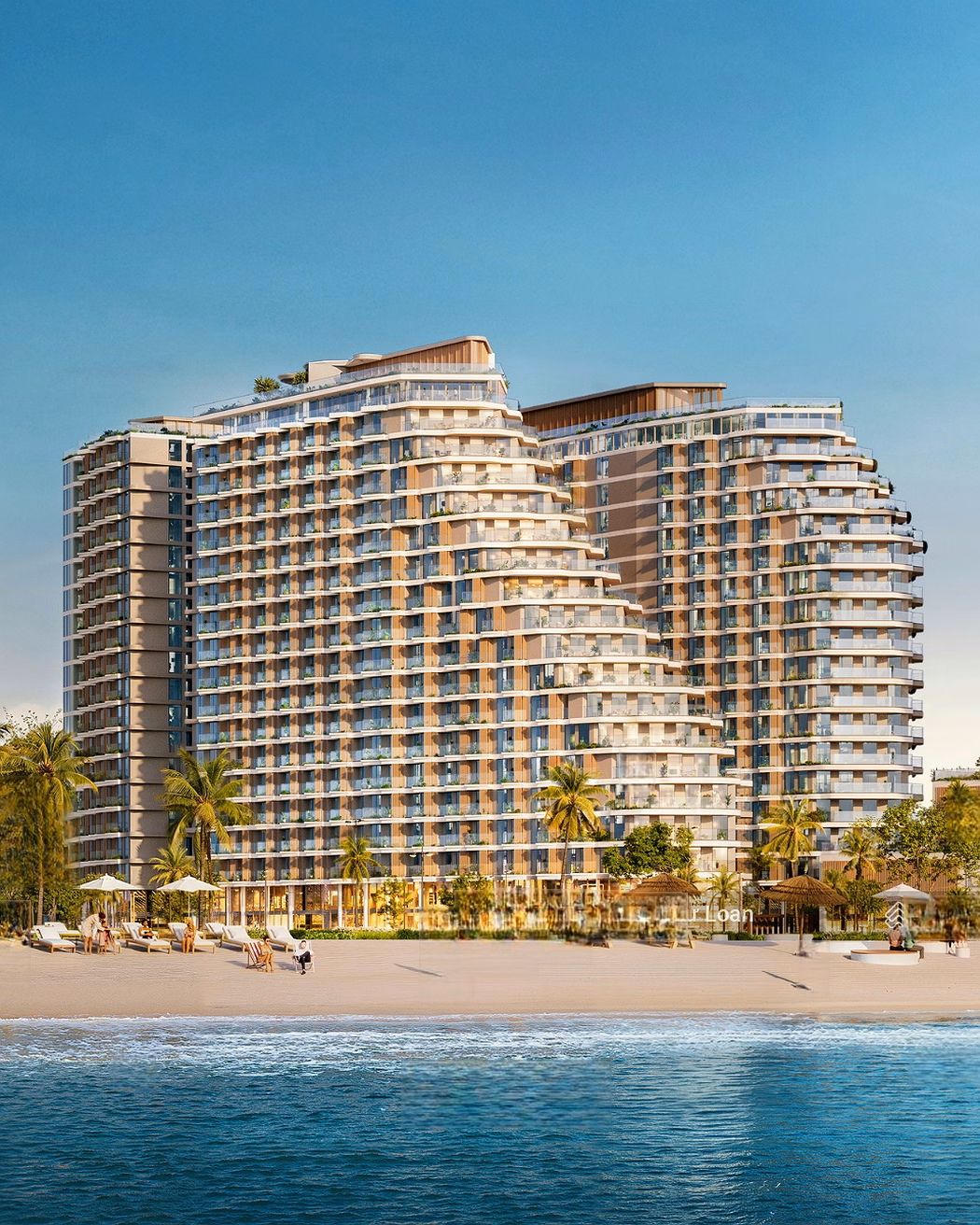 2-bedroom apartment in Tower B 2.8 billion, all-inclusive selling price, 2027 delivery, long-term ownership, direct view of the swimming pool