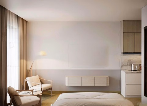 The owner rents Panoma studio, 1 high floor, view of Han River & Tran Thi Ly bridge