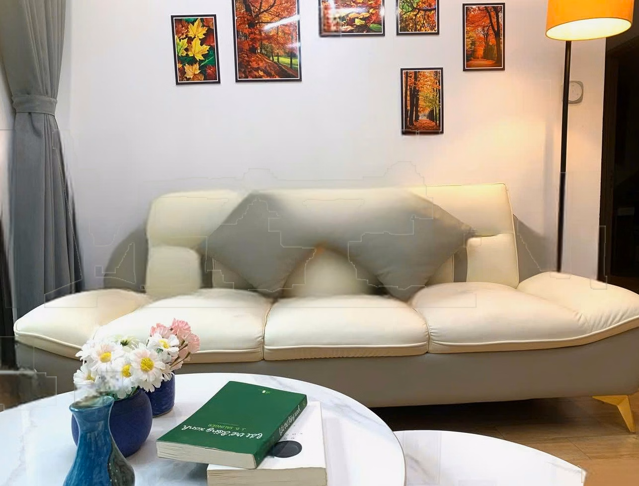 2 bedrooms, 1 bathroom, building S1.02, fully furnished, 8.5 million, new, clean house, ready to rent