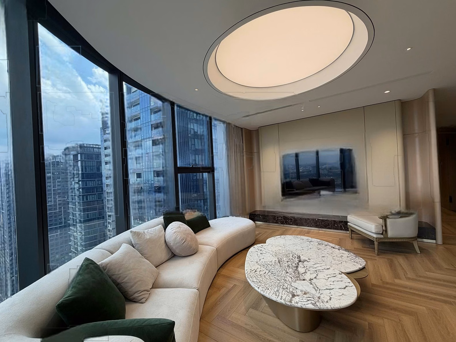 Private 3-bedroom apartment for rent at Vinhomes Ba Son with an area of ​​160m2 with river view