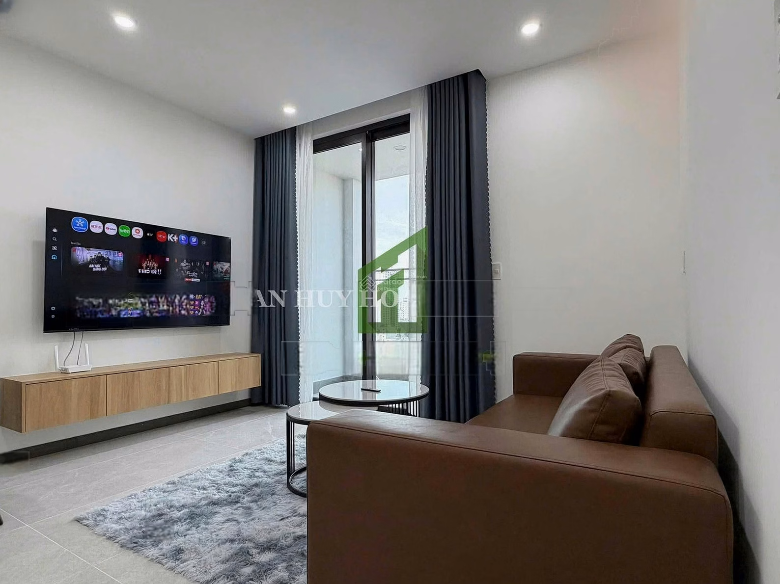 100% new apartment available, 1 bedroom + Sun Ponte sea view, high floor