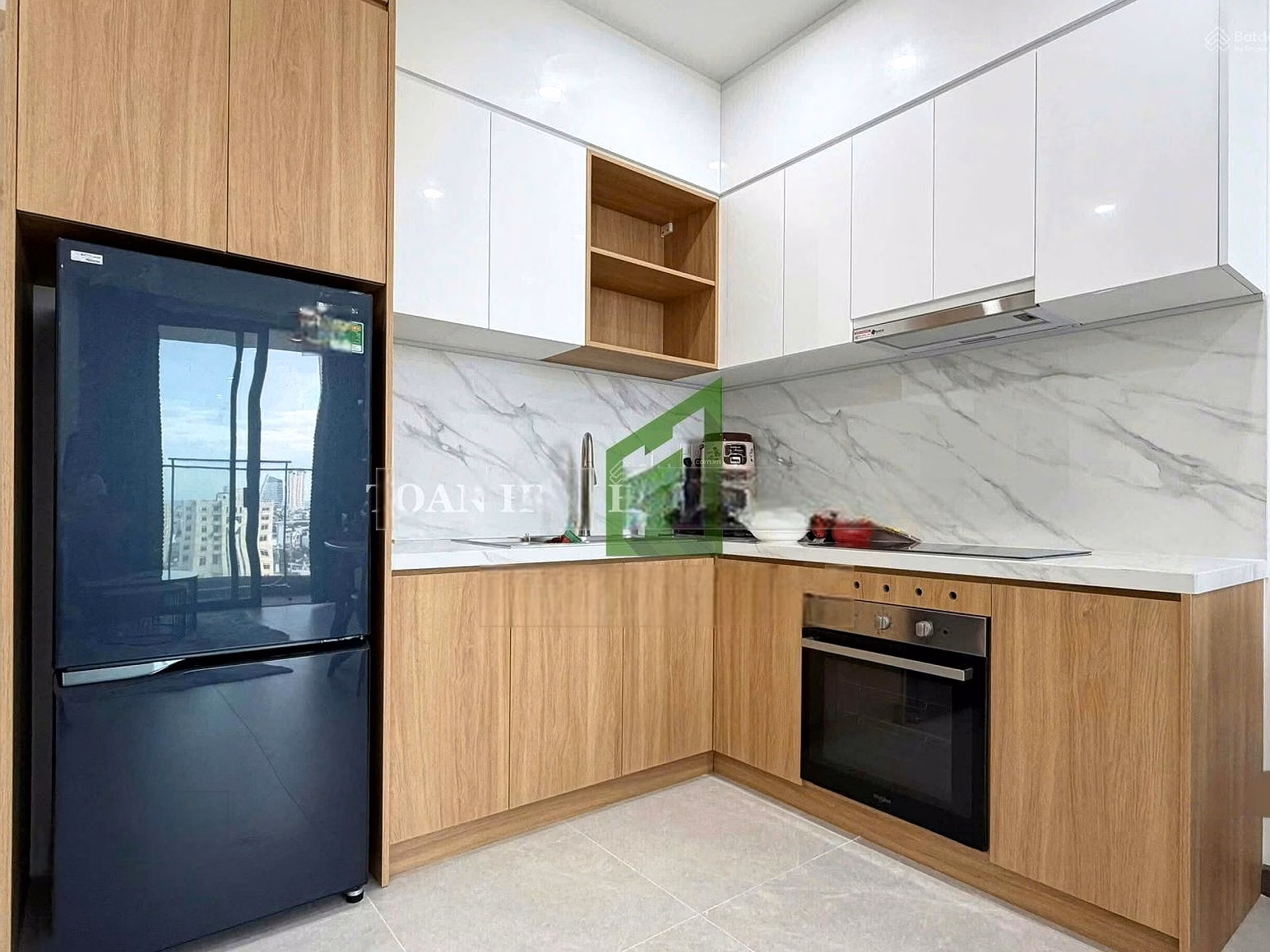 100% new apartment available, 1 bedroom + Sun Ponte sea view, high floor