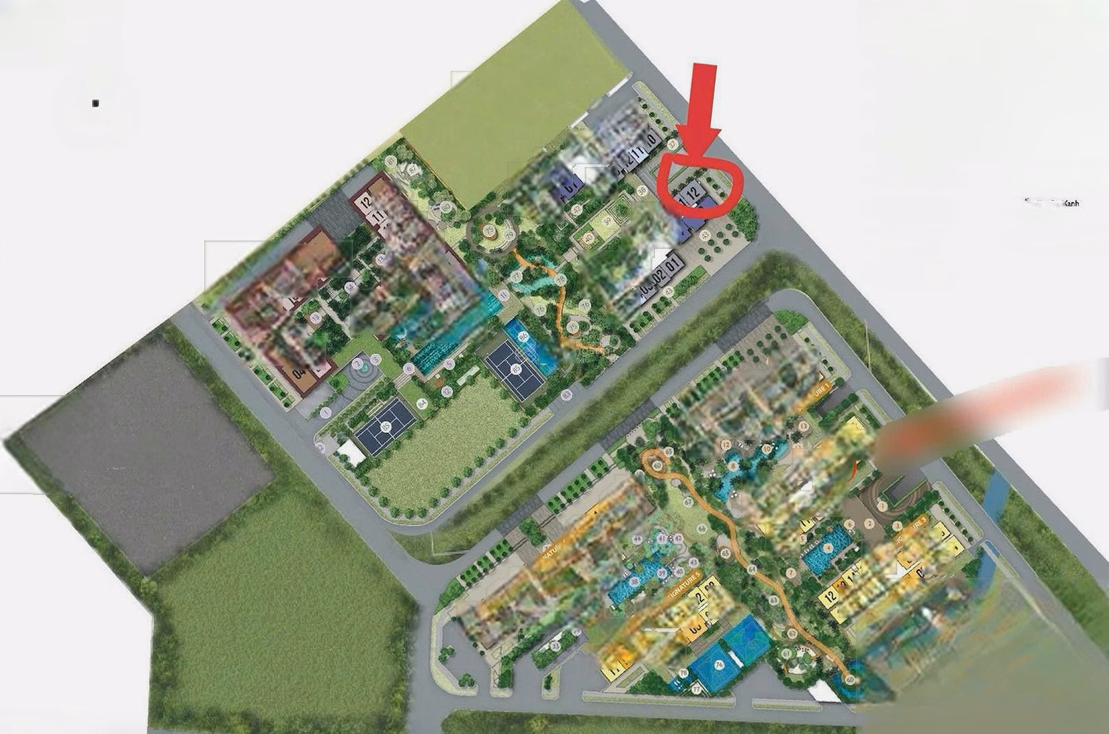 2 bedrooms 74m² Only 5.6 billion | There is a Car Slot in the Underground | Quiet Interior Area 2 Bedrooms 74m² z