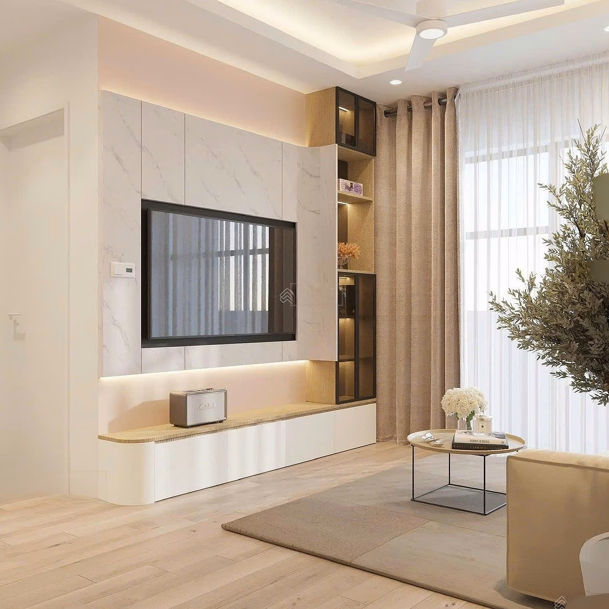 Charm An Hung 2+3 bedroom apartment for rent, price 9 million. Free service, car slot available. Contact 0963 225 ***