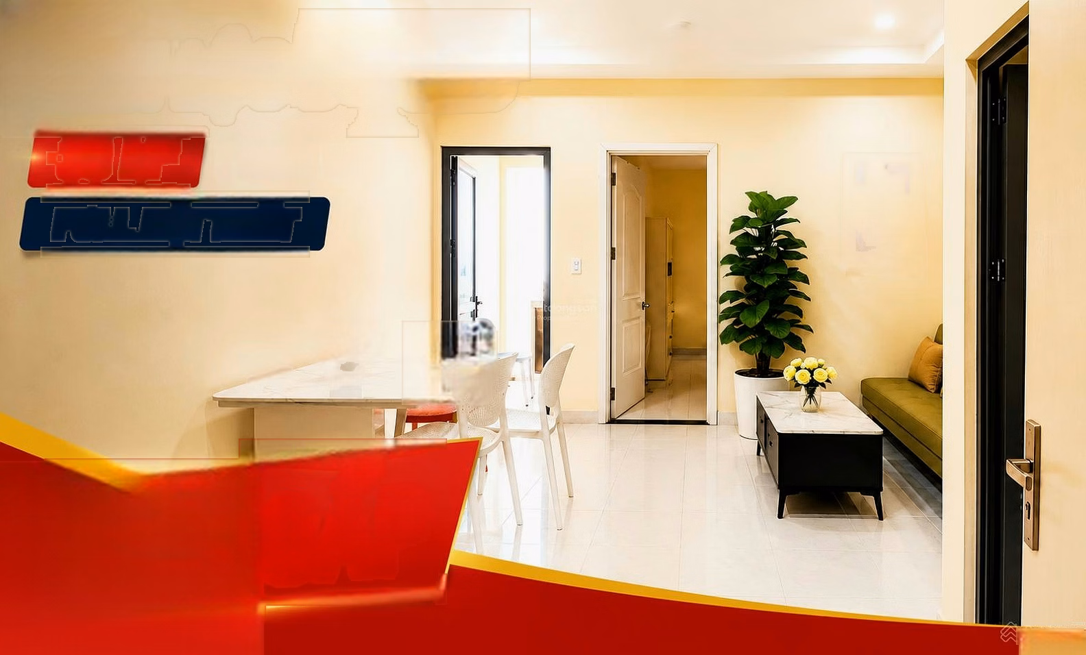 Urgent sale - 1 bedroom fully furnished - 950 million (total selling price) Vinh Loc DGold