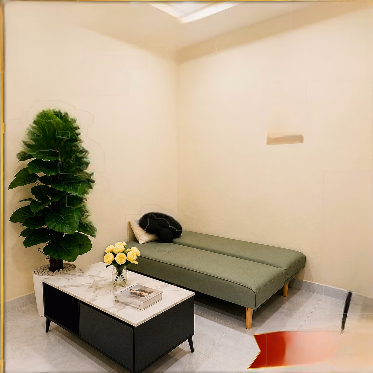 Urgent sale - 1 bedroom fully furnished - 950 million (total selling price) Vinh Loc DGold