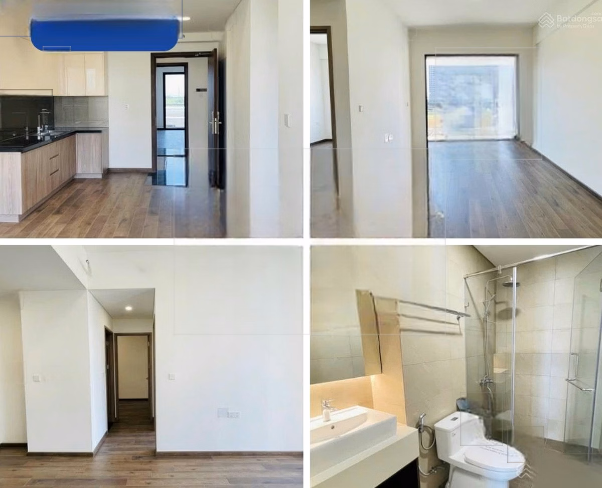Mizuki Park luxury Panorama apartment with area 60m2 designed with 2 bedrooms and 1 bathroom with balcony only 3,950 billion with pink book