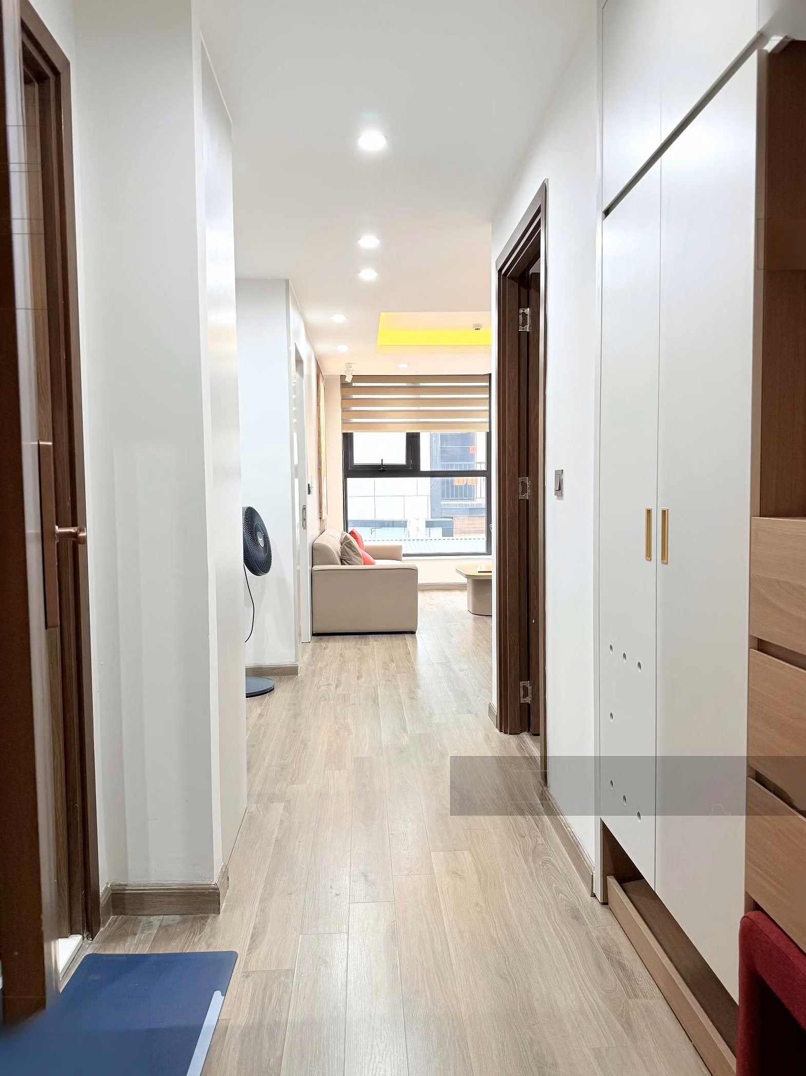 LVCC for rent brand new unused luxury 2 bedroom apartment with full furniture at HUD Building - only 18 million