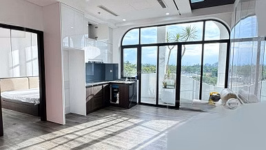 Super rare duplex studio apartment at Sun Ponte Residence only 1x million / month (Landlord discounts)