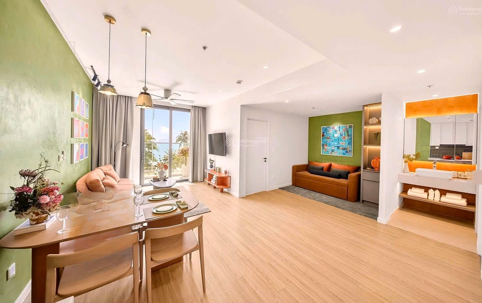 Only 3 billion to own 1 bedroom apartment + Onsen 3 Sun Group discount 26.5%, HT borrows 70% 0% interest for 30 months