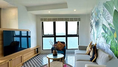 Hud CCU Phuoc Long Apartment for Rent - Area: 68m2, with balcony - Including 2 bedrooms, 2 full bathrooms