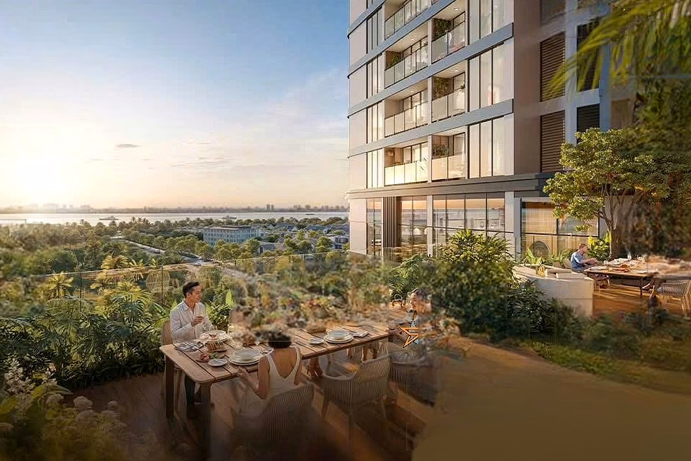 Hot new shopping cart luxury apartments along the South Saigon River Vlasta Premier Phu Thuan - Vanphu Invest